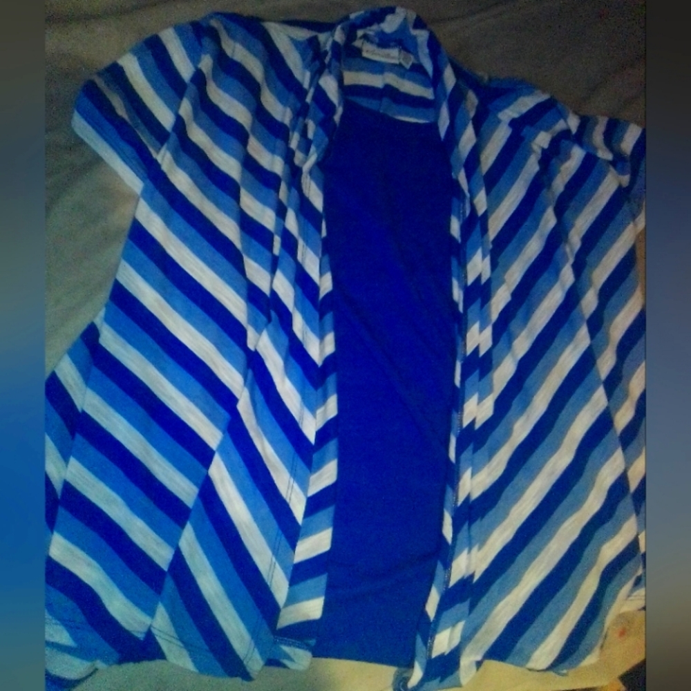 Kim Rodgers blue top